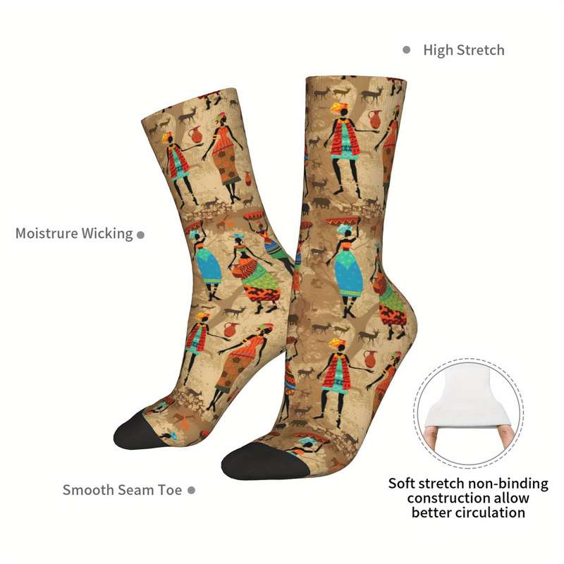 1 Pair Multicolor One Size Socks