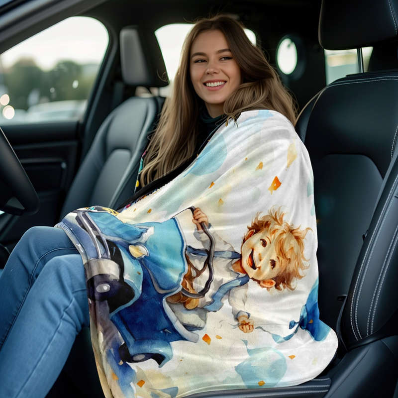 1ps Blanket Size 130X150Cm 51.1X59Inch