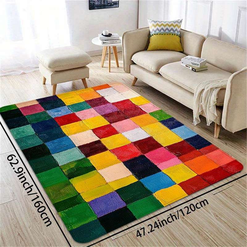 1Pc 47.24x62.99inch 120x160cm Premium Material Quality Floor Mat