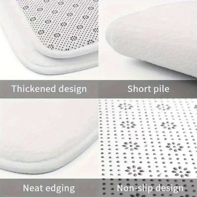 1Pc 31.5x31.5inch 80x80cm Floor Mat
