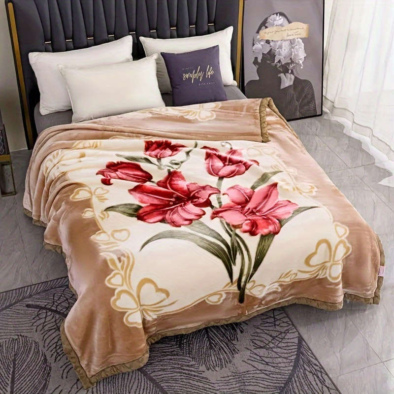 1ps Blanket Color Gray Bean Paste size 200x230cm   78x90inch