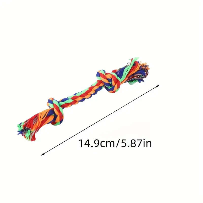 Durable Dog Leash Chew Toys In Various Colors