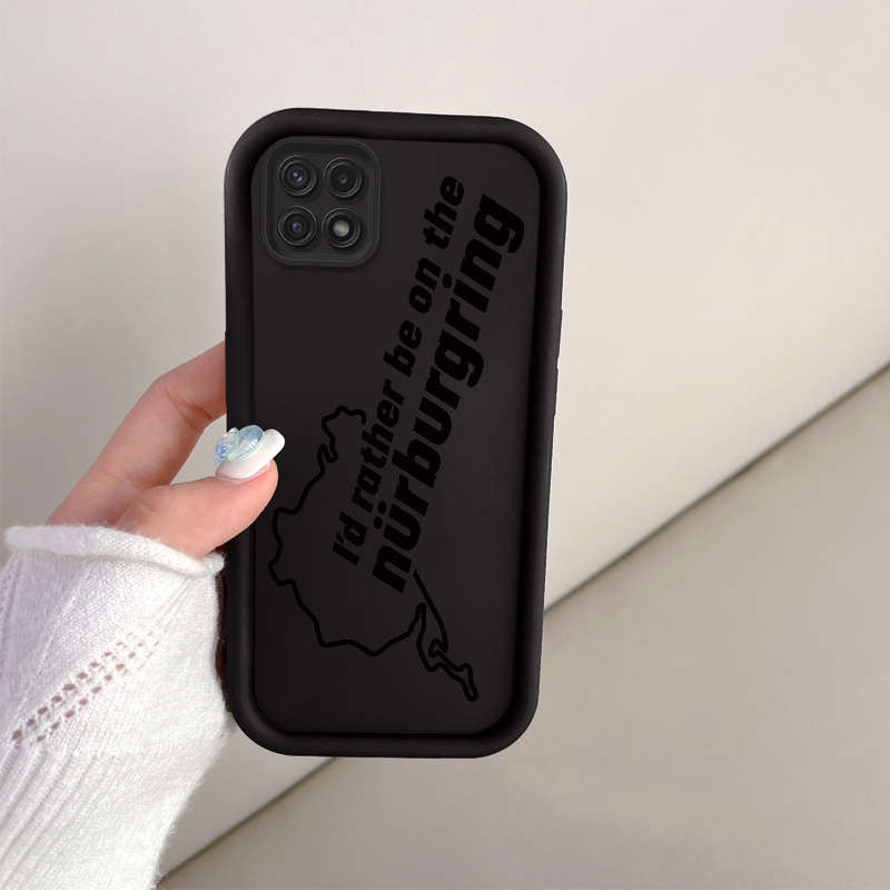 1pc White For Samsung Galaxy A05s Phone Cases
