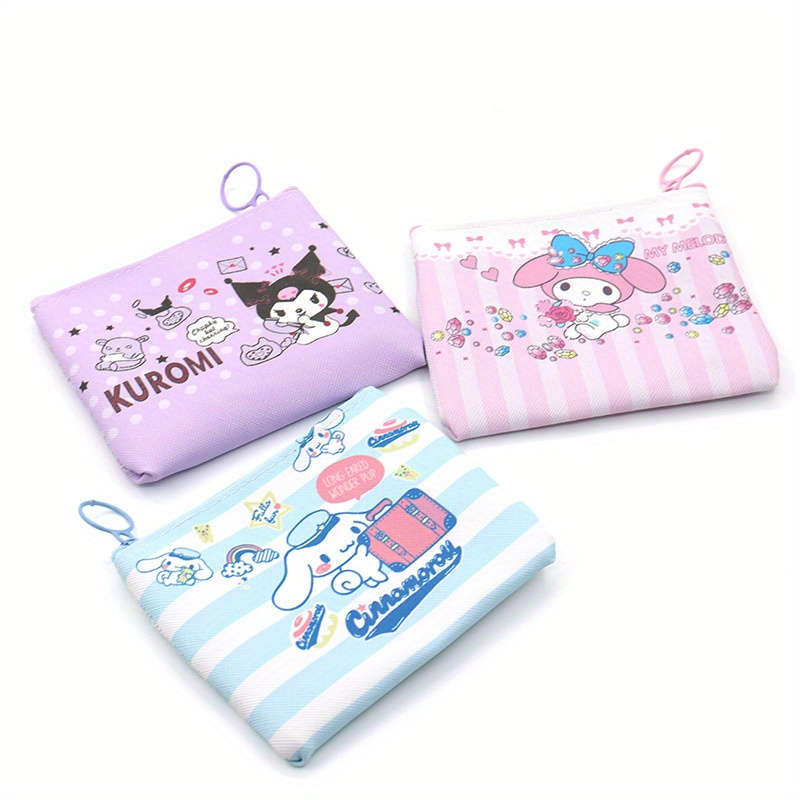 1pc Sanrio Girl Coin Purse Cute Mini with Positioning Printing for Women