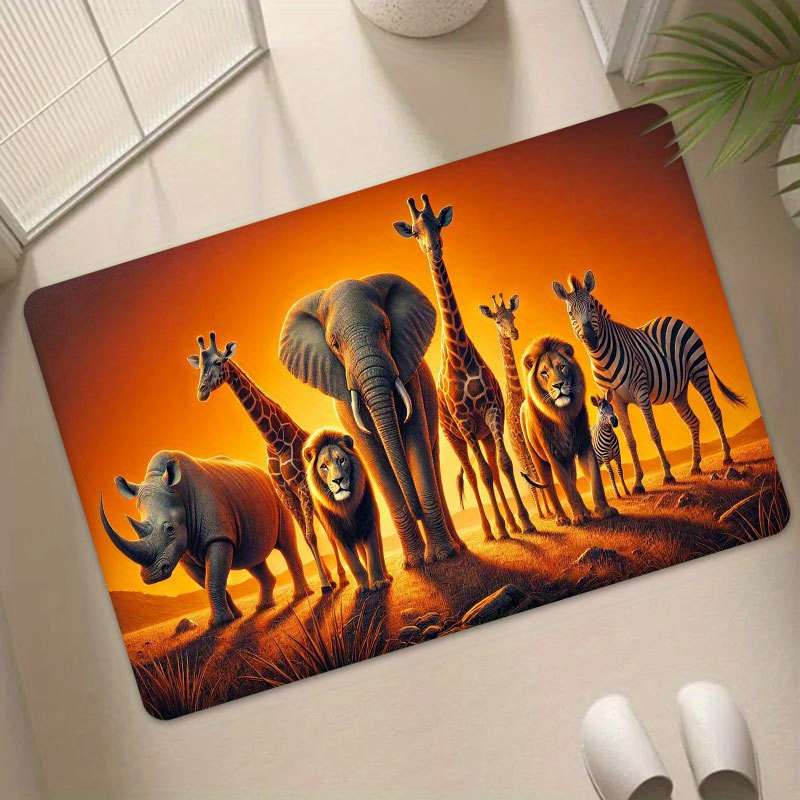1Pc 20x32inch 50x80cm Floor Mat