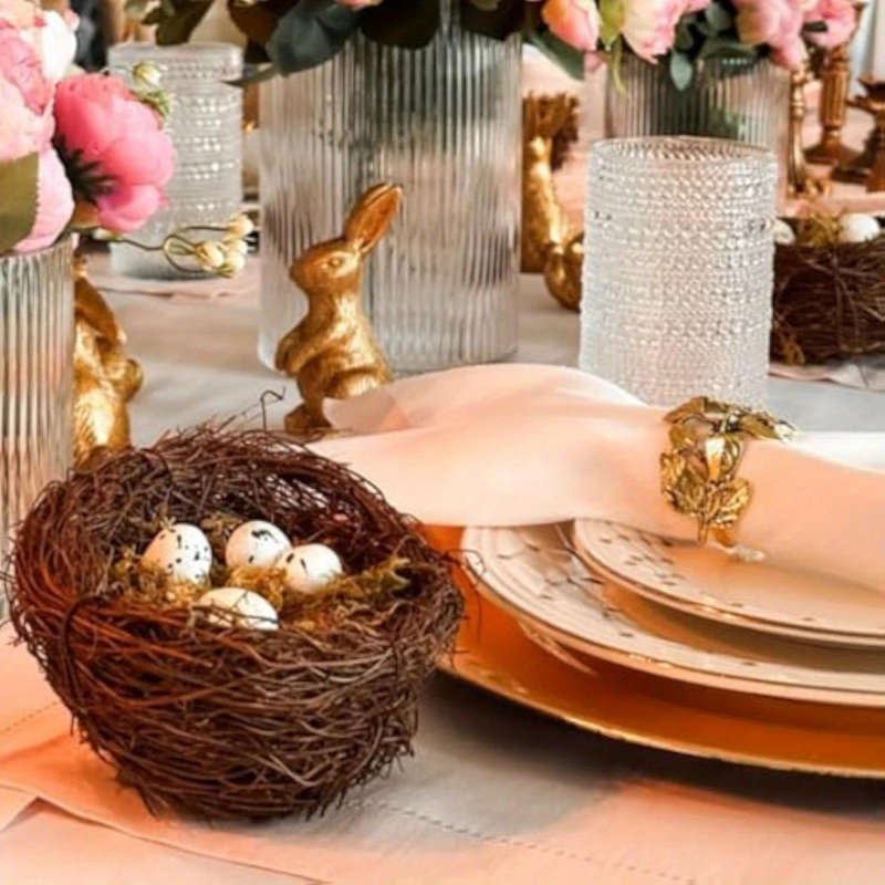 Easter Bird's Nest with Eggs