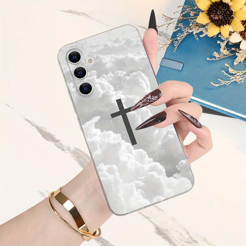 1Ps Transparent For Samsung Galaxy S21 Fe 5G Phone Cases