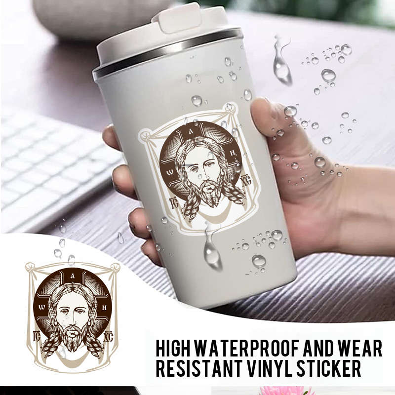 1pc Jesus Christian Themed Stickers