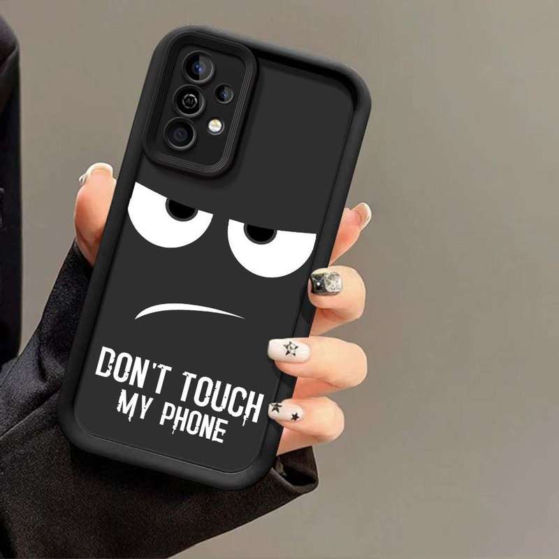 1pc Black For Samsung Galaxy A55 5G Phone Cases