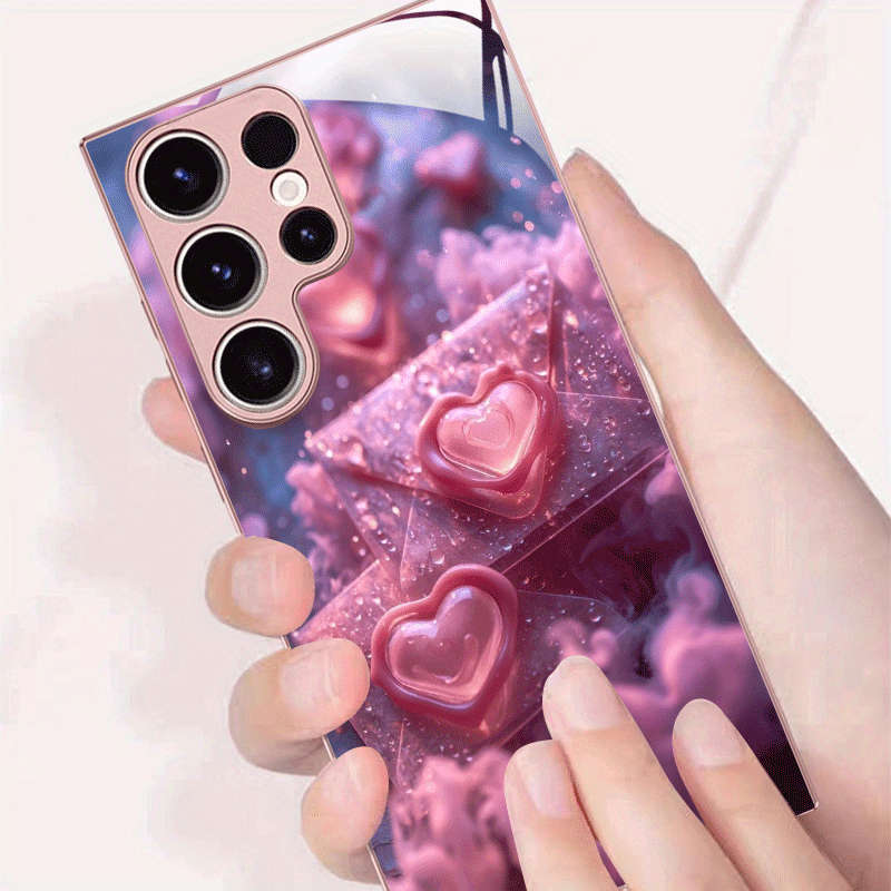 1pc Pink Color For Samsung Galaxy A52 5G Phone Cases