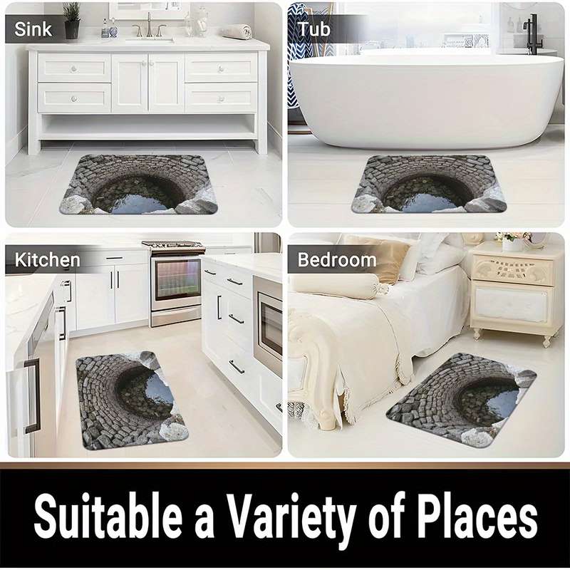 1Pc 23.6x35.4inch 60x90cm Floor Mat