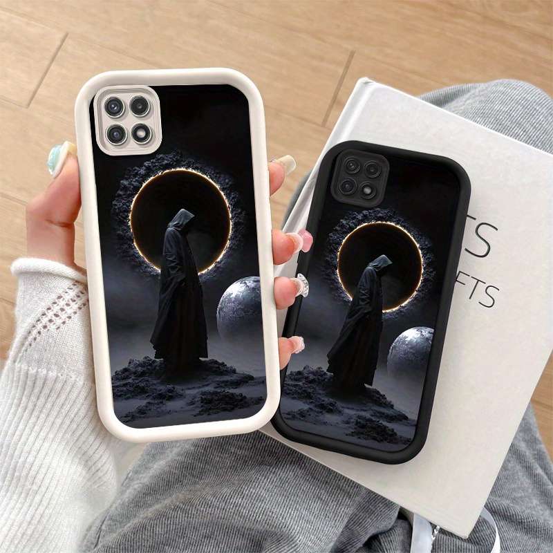 1pc White For Samsung Galaxy A05s Phone Cases