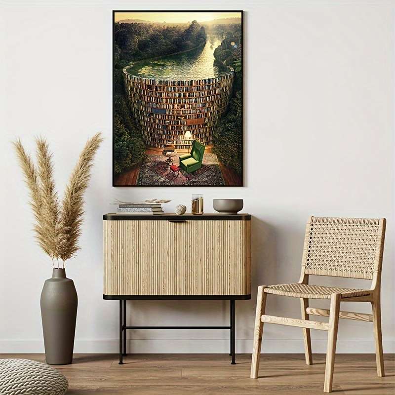 1000pcs of DIY puzzle canal map home and office decoration murals thick durable adu