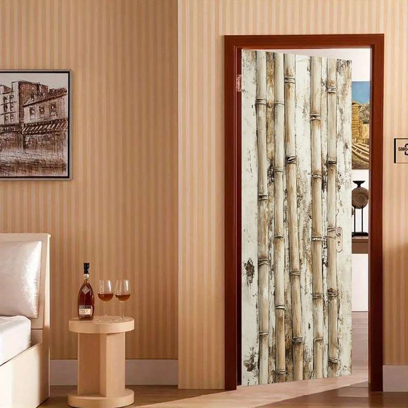 1Pc 76.96x199.9cm Door Window Sticker