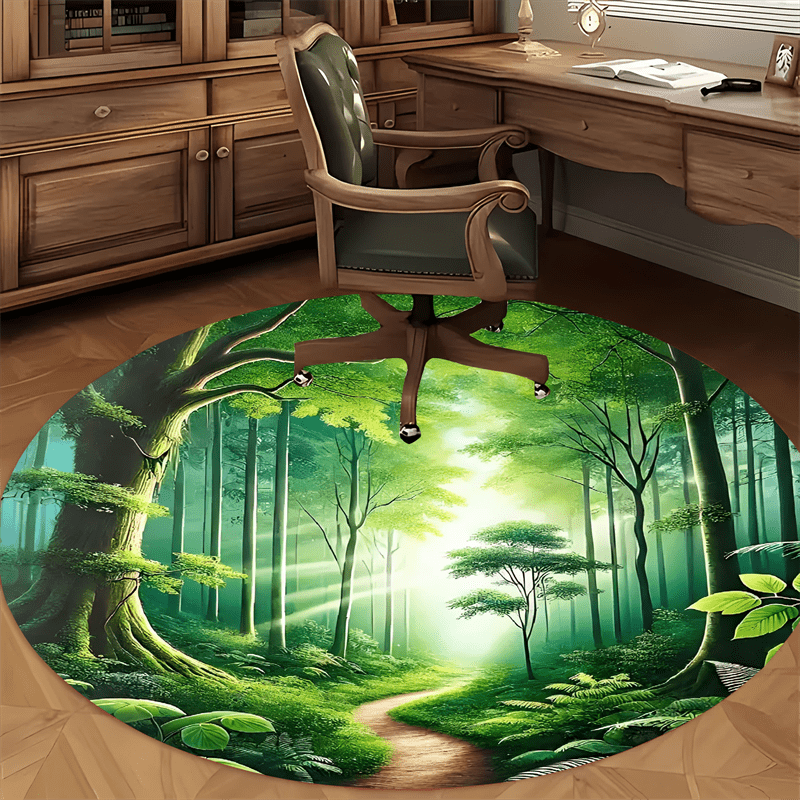 1Pc 39.4x39.4inch 100x100cm Floor Mat