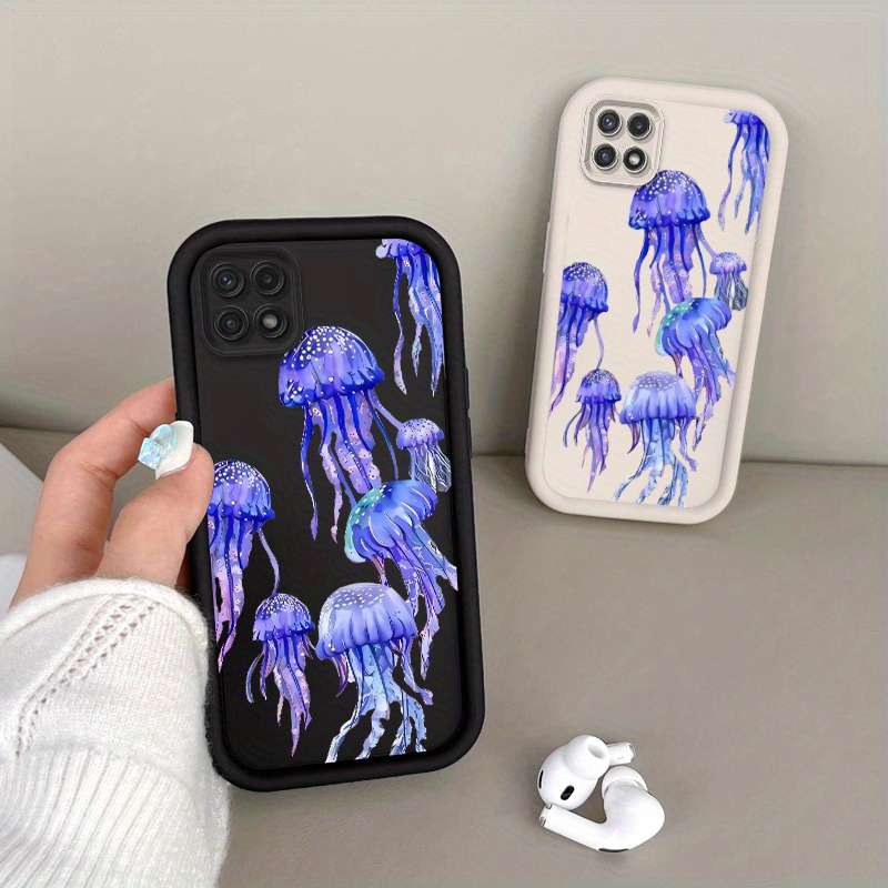 1pc Black For Samsung Galaxy A06 Phone Cases