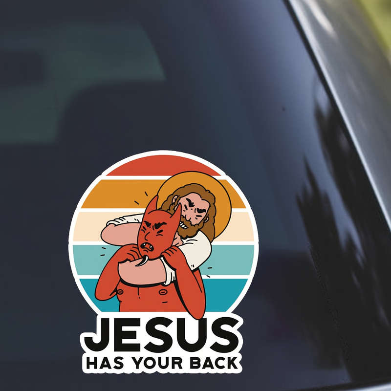 1pc Jesus Christian Themed Stickers
