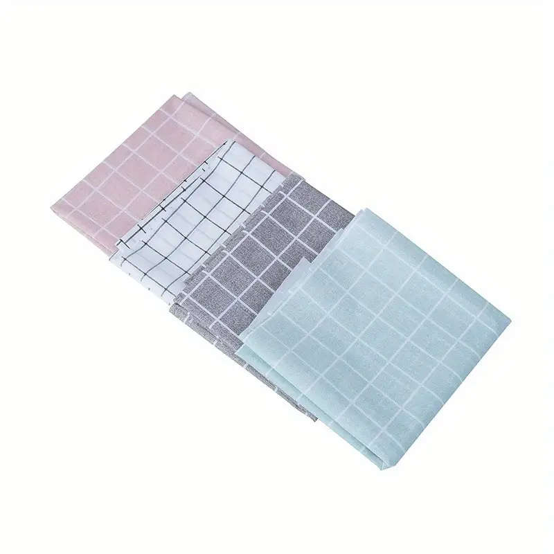 Grid Pattern Pvc Tablecloth