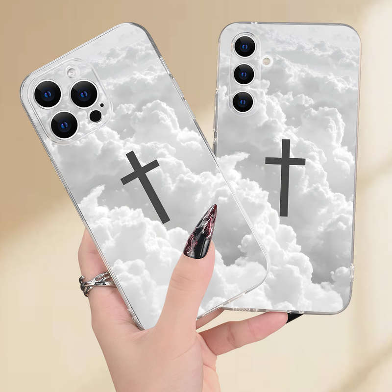 1Ps Transparent For Samsung Galaxy S21 Fe 5G Phone Cases