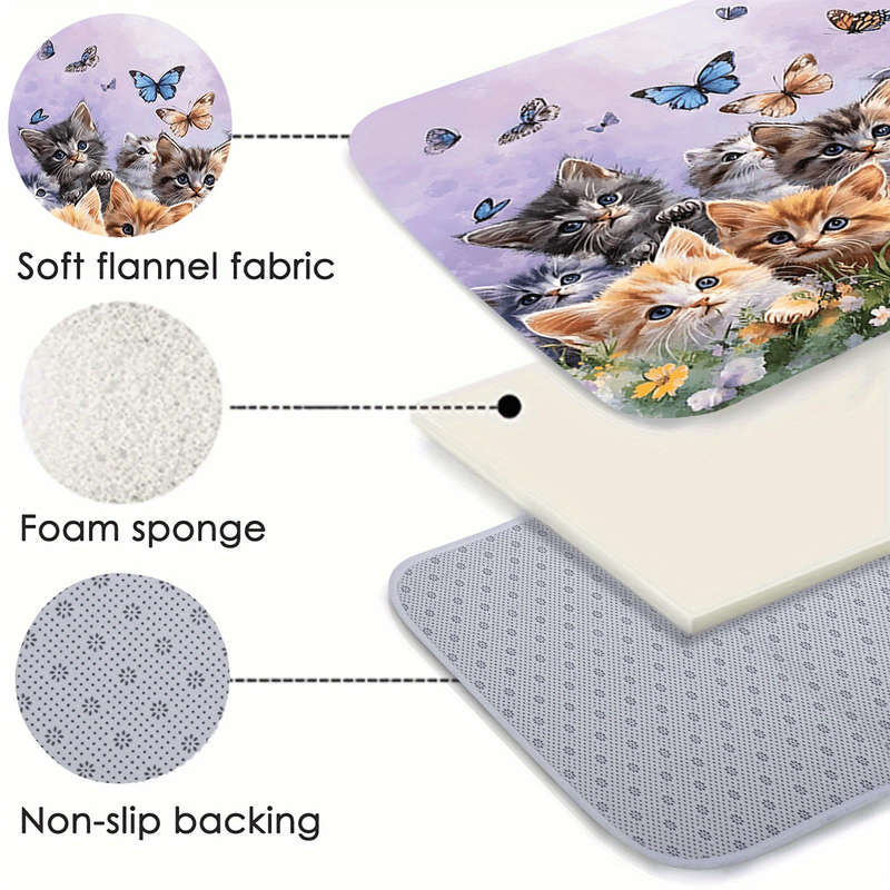 1Pc 40x60cm 15.7x23.6inch Floor Mat