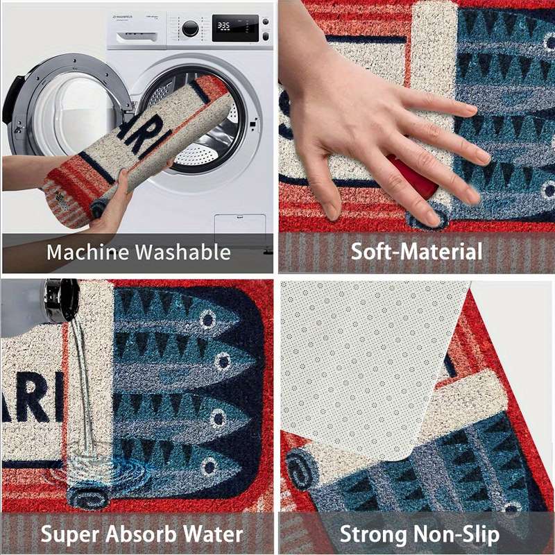 1Pc 15.7x23.6inch 40x60cm Floor Mat