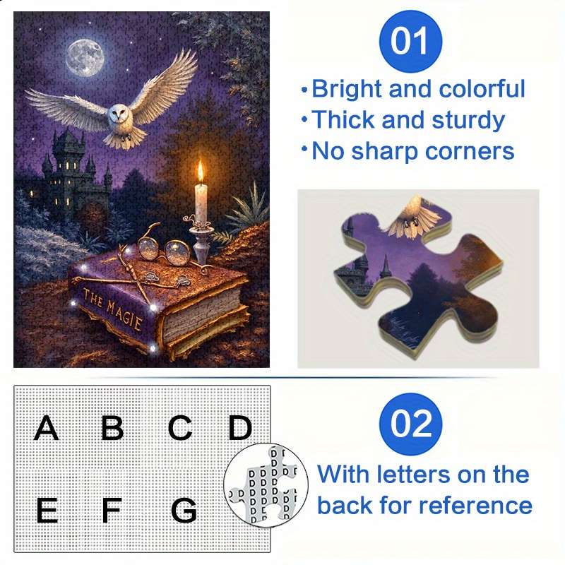 1000 Piece Paper Jigsaw Puzzle For Adults