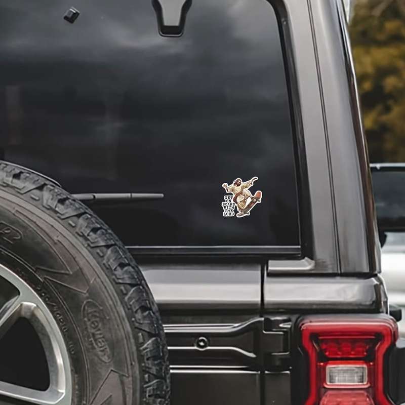 1pc Jesus Christian Themed Stickers