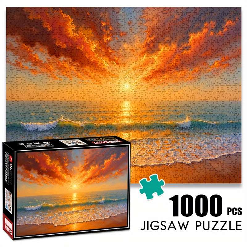 1000 Piece Paper Jigsaw Puzzle For Adults