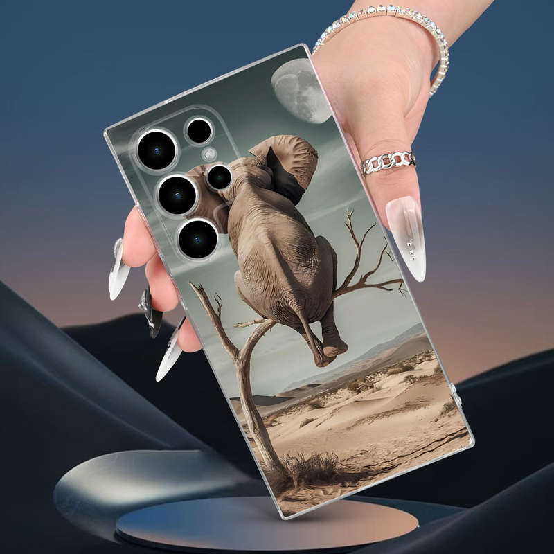 1pc Transparent For Samsung Galaxy S25 Ultra Phone Cases