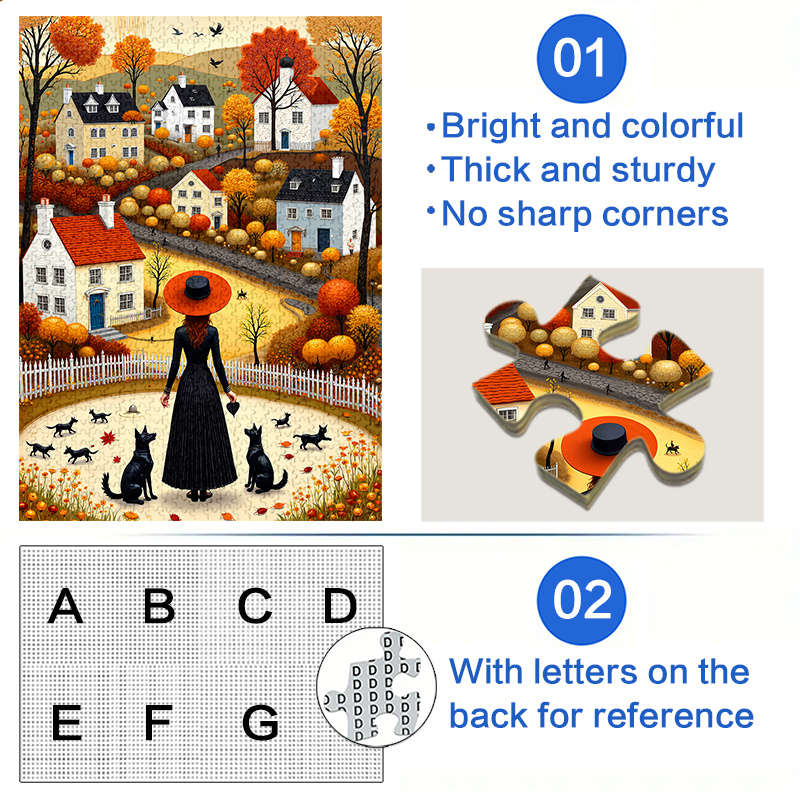 1000 Piece Paper Jigsaw Puzzle For Adults
