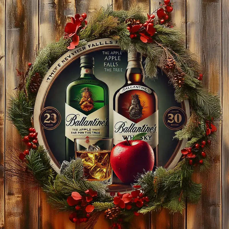 1pc Scotch Whisky Retro Aluminum Sign 20x20cm Vintage Circular Advertising Metal Plate Ideal
