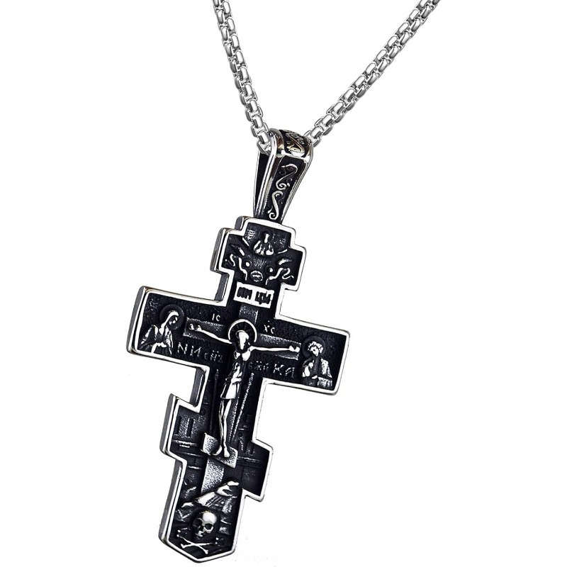 1 Piece Antique Silvery Pendant jewelry Jesus Theme Pendant
