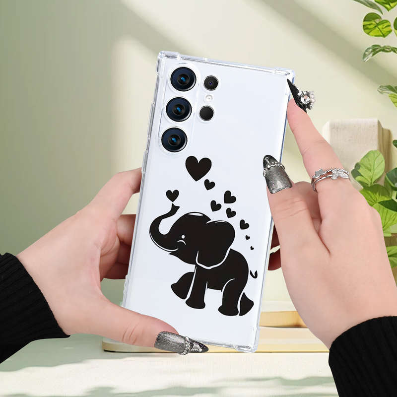 1pc Transparent For Samsung Redmi 9i Phone Cases