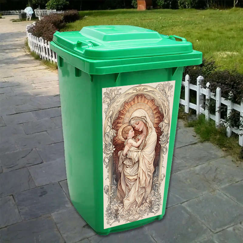 1pc 30.99x69.85cm Jesus Christian Themed Stickers