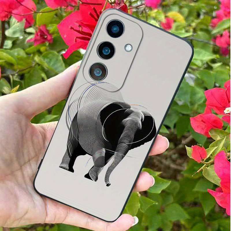 1pc Black For Samsung Galaxy A55 5G Phone Cases