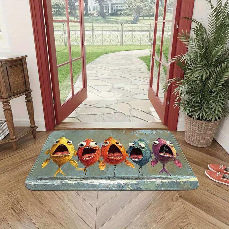 1Pc 15.74x23.62inch 40x60cm Floor Mat