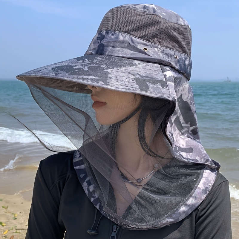 1pc 1 style of breathable mesh hat for men and women with 3 different colors to choose from very