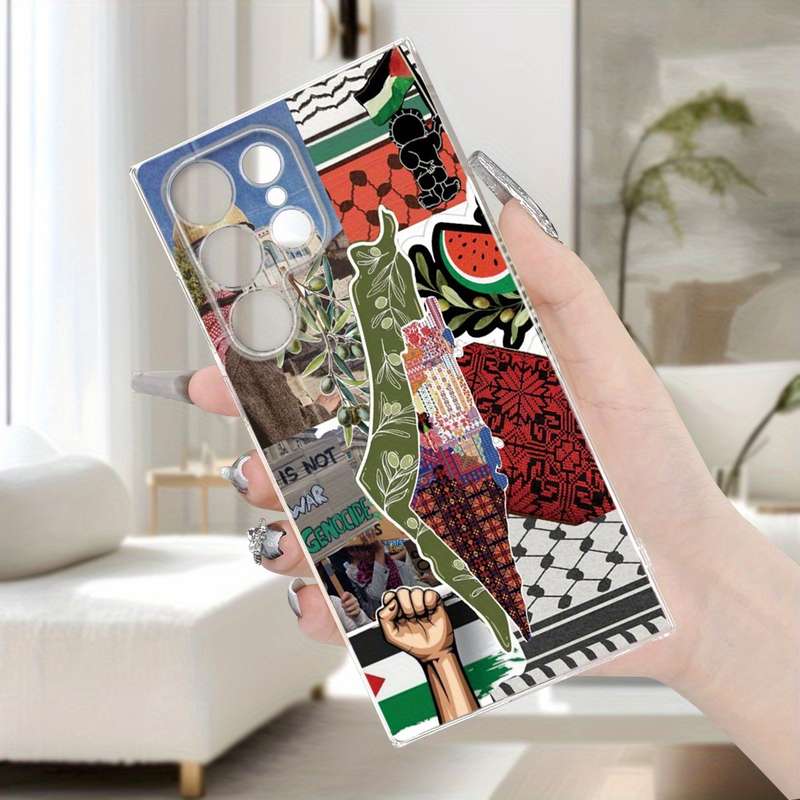 1pc Transparent For Samsung Galaxy S25 Ultra Phone Cases