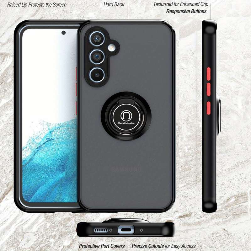 1pc Black For Samsung Galaxy A52 Phone Cases