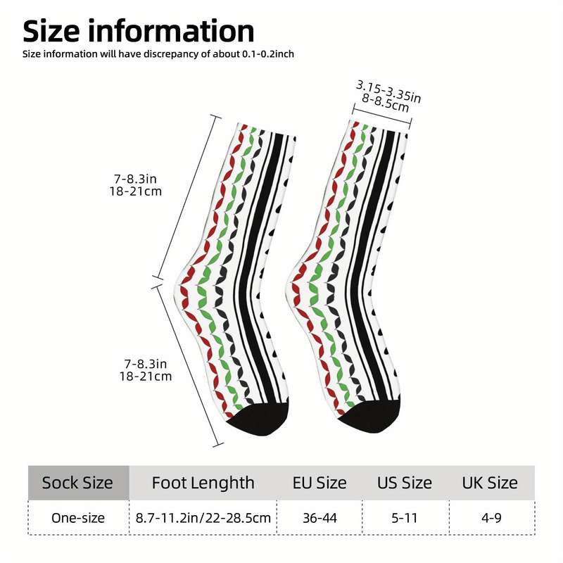 1 Pair Multicolor One Size Socks