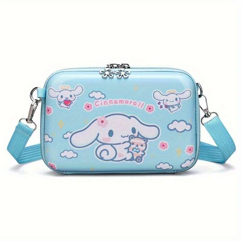 1pc Sanrio Sanrio Kuromi Quirky Crossbody BagMy melody Phone Purse with Secure Square Compartment
