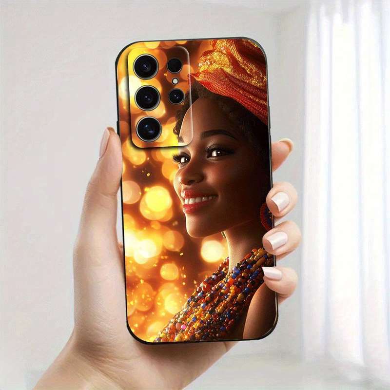 1pc Black For Samsung Galaxy A55 5G Phone Cases
