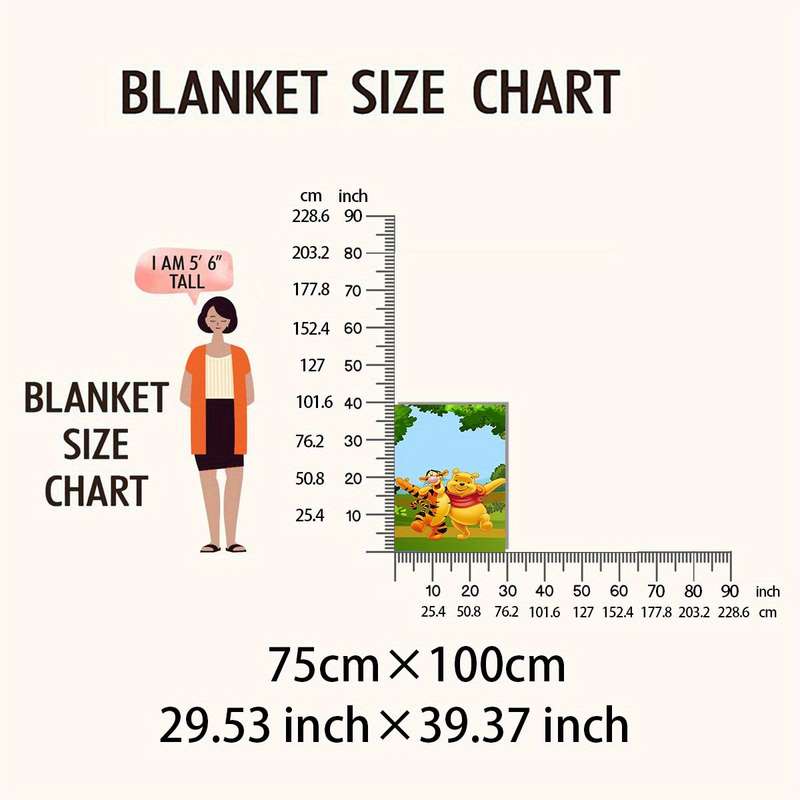 1ps Blanket Size 180Cmx200Cm