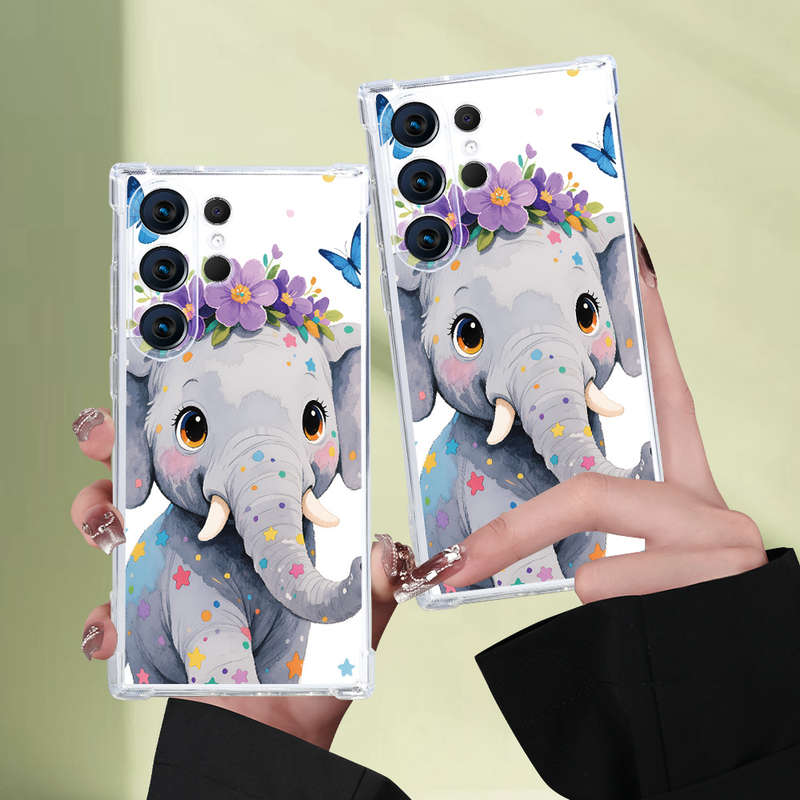 1pc Transparent For Samsung Samsung Galaxy S23 Phone Cases