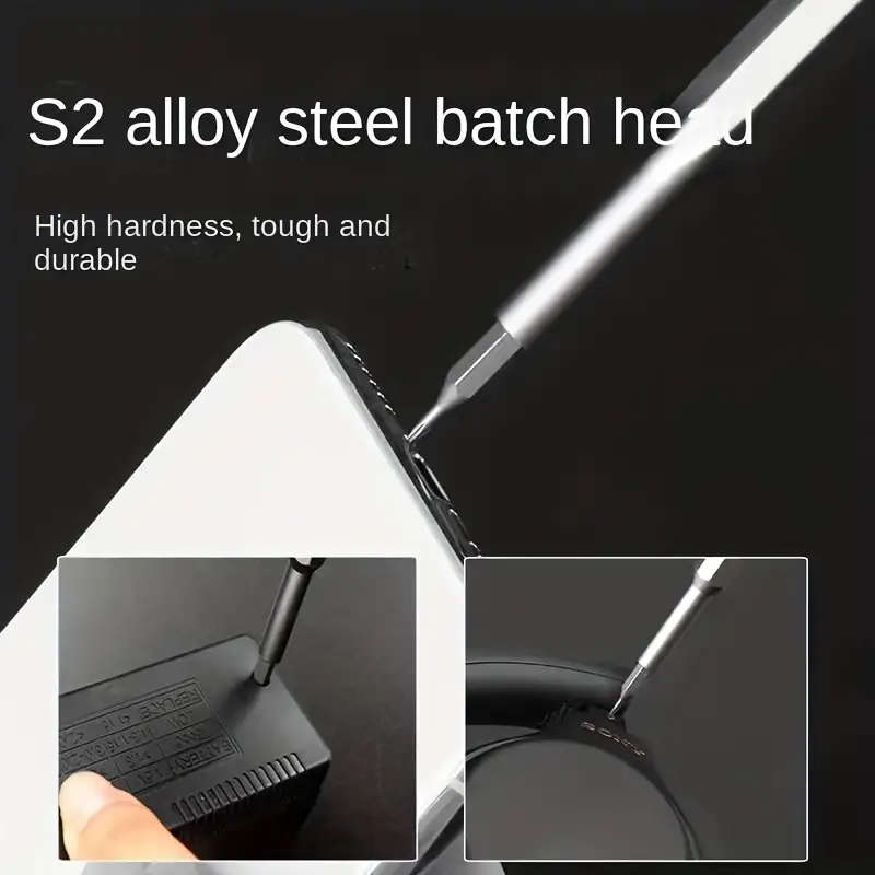 25 in 1 Precision Screwdriver Kit Versatile Repair Tool for Mobile Devices And Tablets Made of Sturd