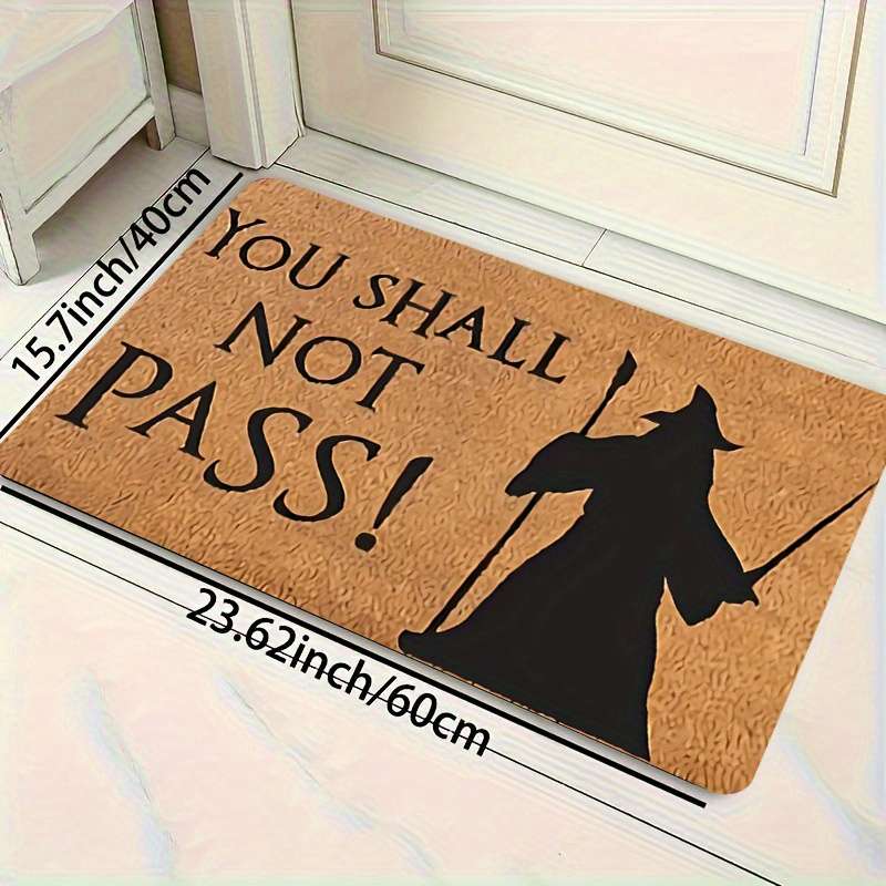 1Pc 15.75x23.62inch 40x60cm Floor Mat