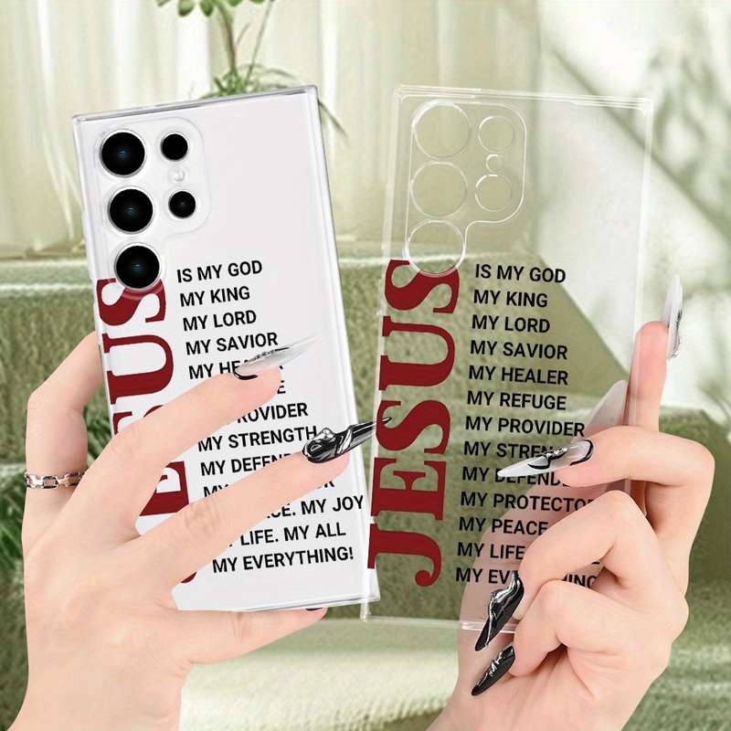 1Ps Transparent For Samsung Galaxy S21 Fe 5G Phone Cases