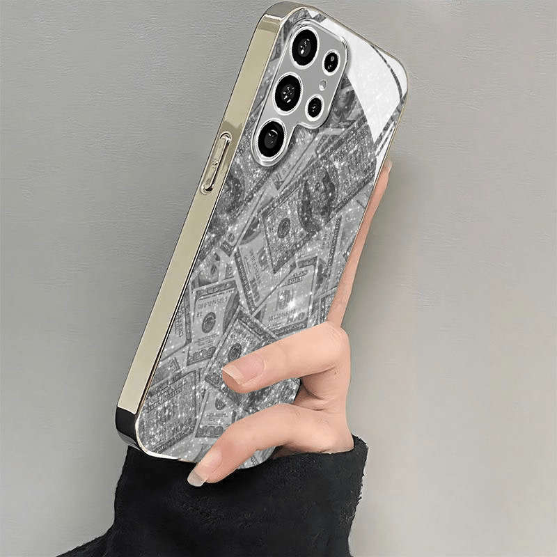1pc  silvery  For Samsung Galaxy Note 10 Phone Cases