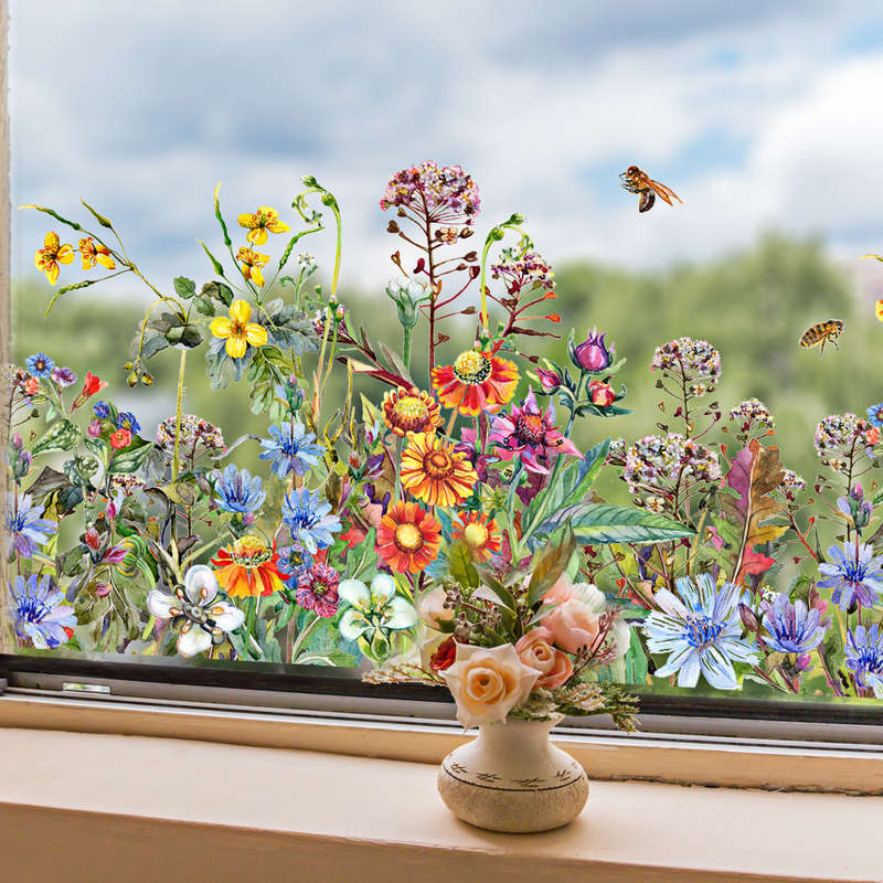 1pc 40x100cm Door Window Sticker