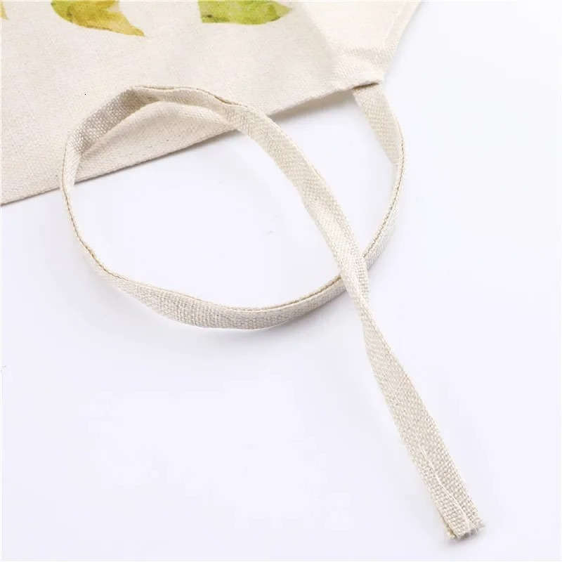 1pc Chic Black Tights Printed Apron Soft Linen Blend Perfect for Cooking Baking Ideal Kitchen